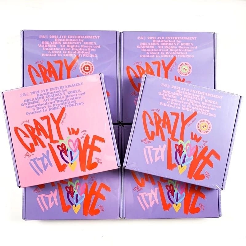 Jual [FULLSET] ITZY Album CRAZY IN LOVE Ryujin Lia Yeji | Shopee Indonesia