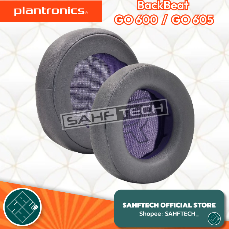 Bantalan Busa Plantronics BackBeat GO 600 605 Earpad Earcup Ear Pad Cup  Cushion Foam Pengganti Replacement