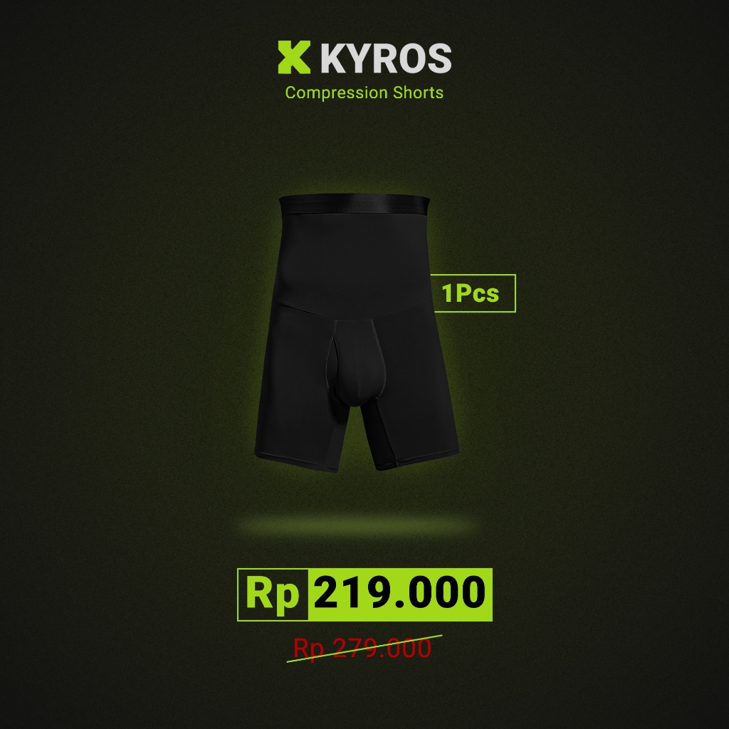 Jual Kyros Menswear Compression Shorts (1Pcs) | Shopee Indonesia