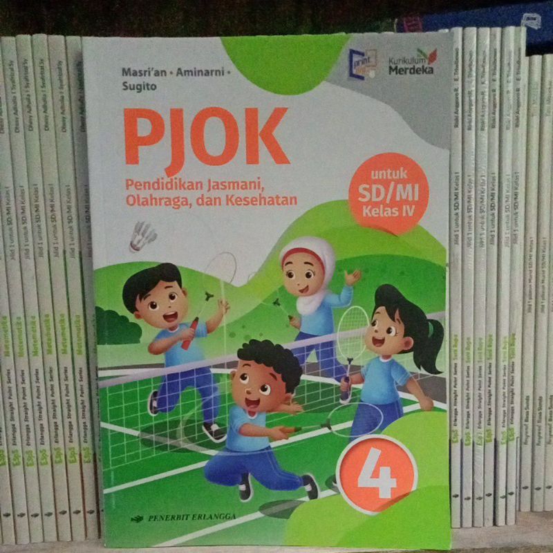 Jual Buku Paket Siswa Pjokpendidikan Jasmani Olahraga Dan Kesehatan Untuk Sdmi Kelas 4 