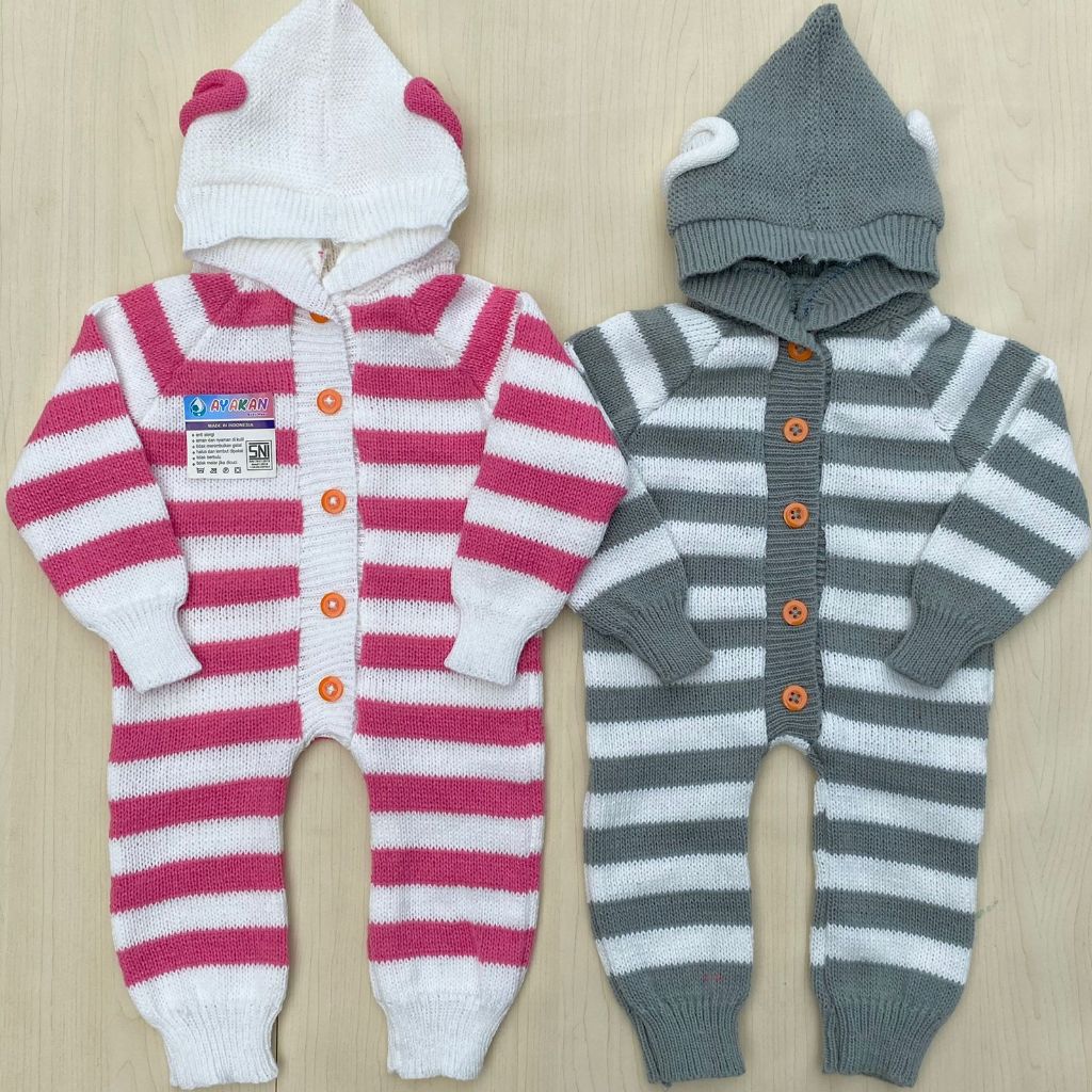 Jual AYAKAN BABY - Jumper Rajut Kodok Rajut Bayi | Shopee Indonesia