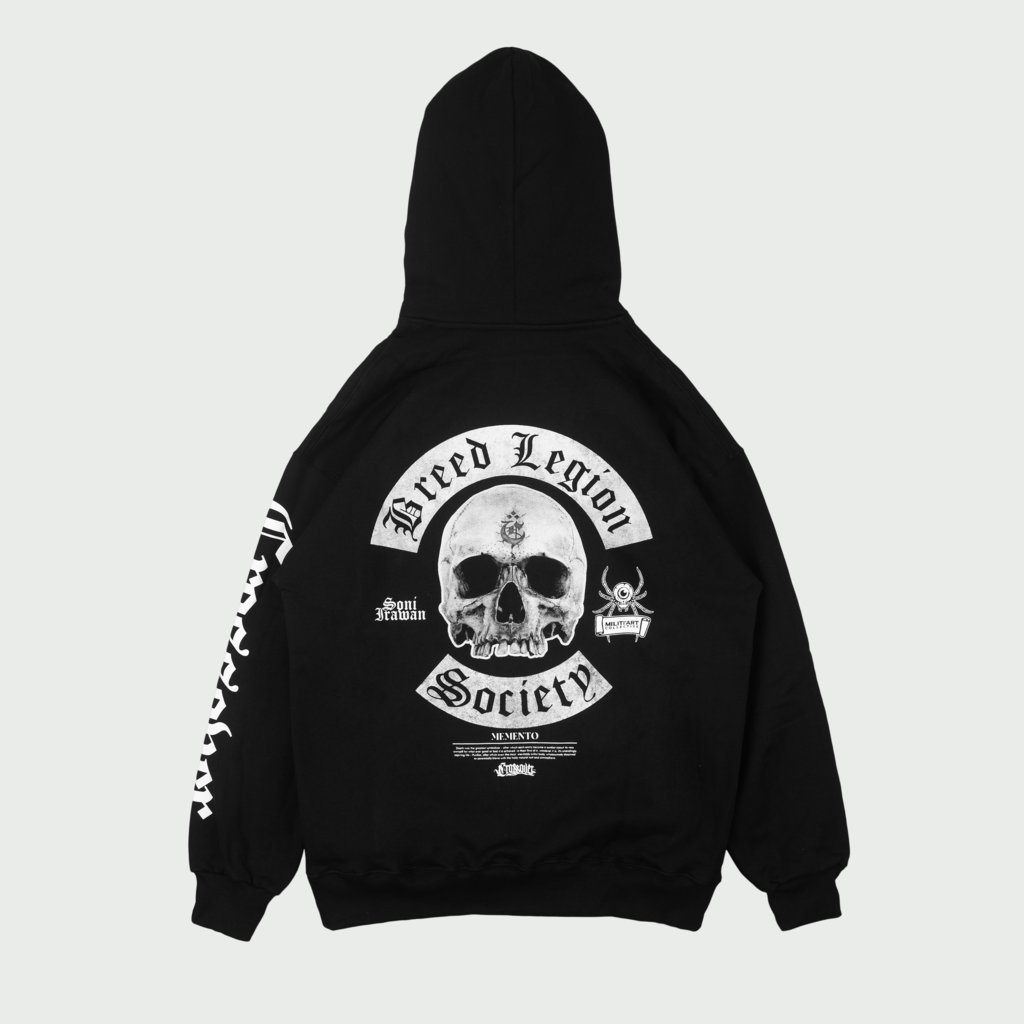 Jual GRAPHIC HOODIE ARTIST SERIES CROSSOVER X SONI IRAWAN BLACK ...