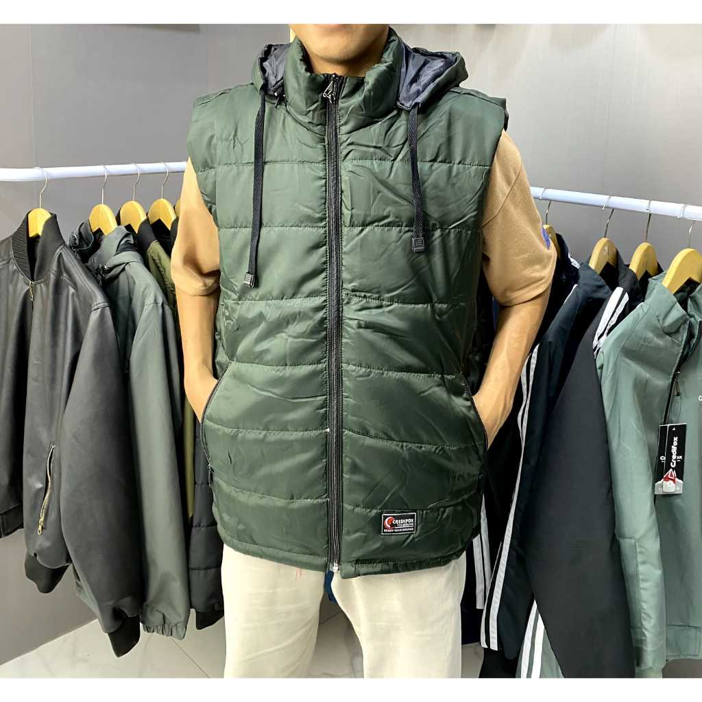 Jual CREDIFOX Vest rompi pria / fest rompi / rompi gelembung dan topi ...