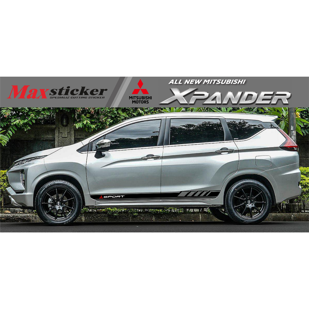 Jual Sticker MOBIL XPANDER striping body samping XPANDER | Shopee Indonesia