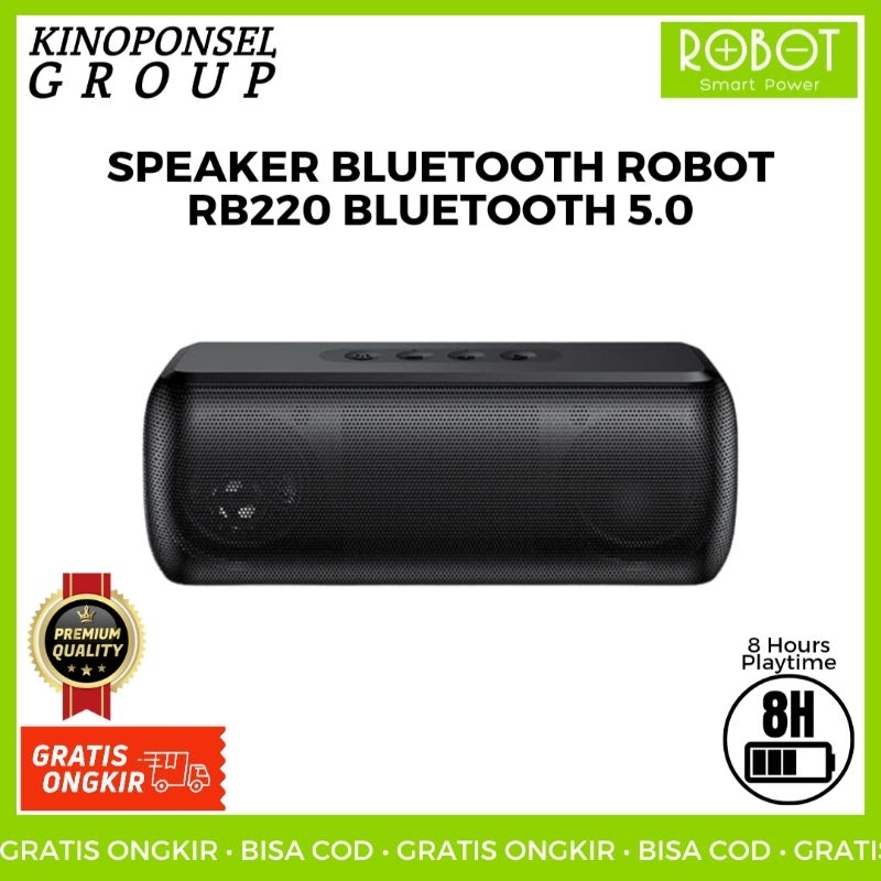 Jual Speaker Aktif Robot RB220 Bluetooth 5.0 | Speaker Portable ...