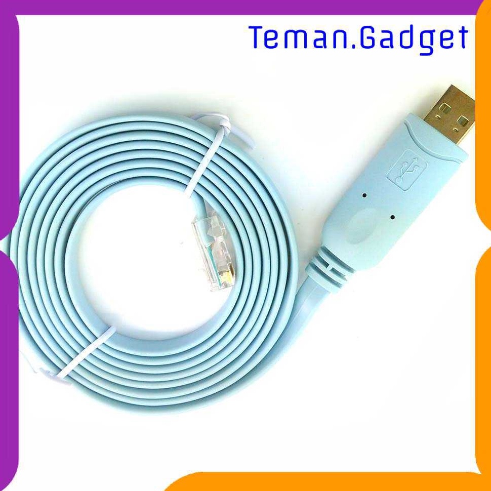 Jual Wow Murah Meriah Tgbc Prolific Console Cable Usb Rs To Rj Cisco Huawei Router Pl Ra