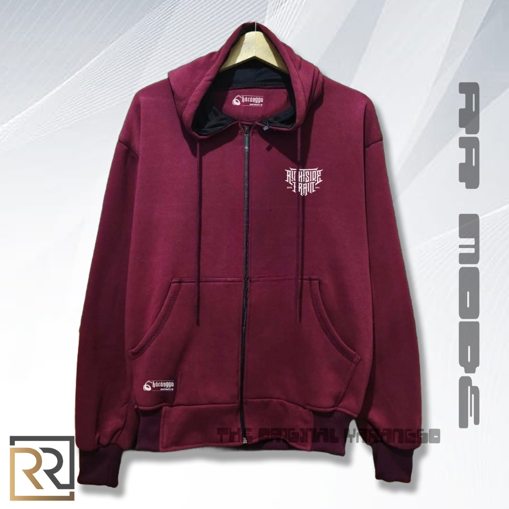 Jual HOODIE ZIPPER SWEATER HODIE BAHAN FLECEE GRAMASI 280 HALUS