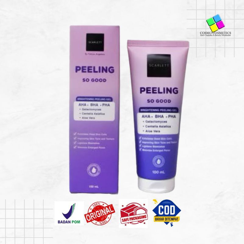 Jual SCARLETT Whitening Peeling So Good / Indonesia Brightening Peeling ...