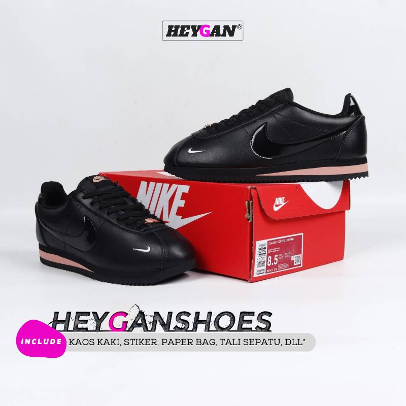 Wmns classic cortez premium black/ black-rose gold hotsell