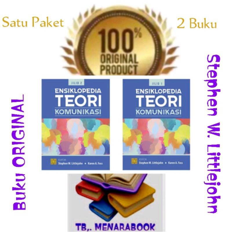 Jual Ensiklopedia Teori Komunikasi Jilid 1 dan 2 - Stephen W ...
