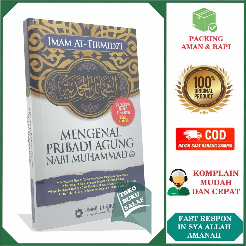 Jual Buku Mengenal Pribadi Agung Nabi Muhammad Terjemah Kitab Asy