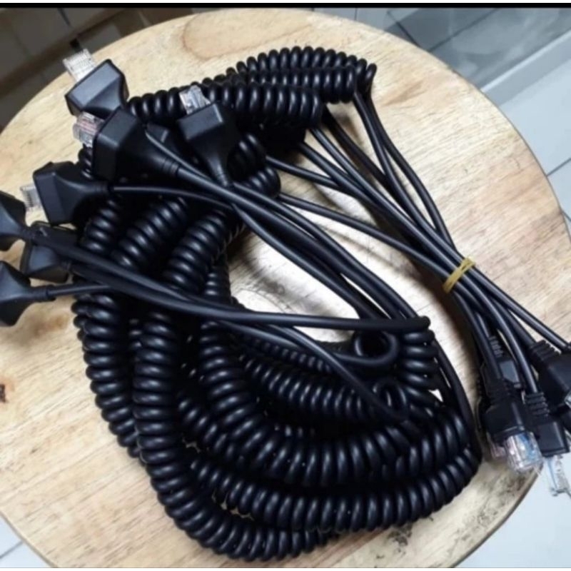 Jual Kabel spiral rig kemwood buat tm281 ataw 271 | Shopee Indonesia