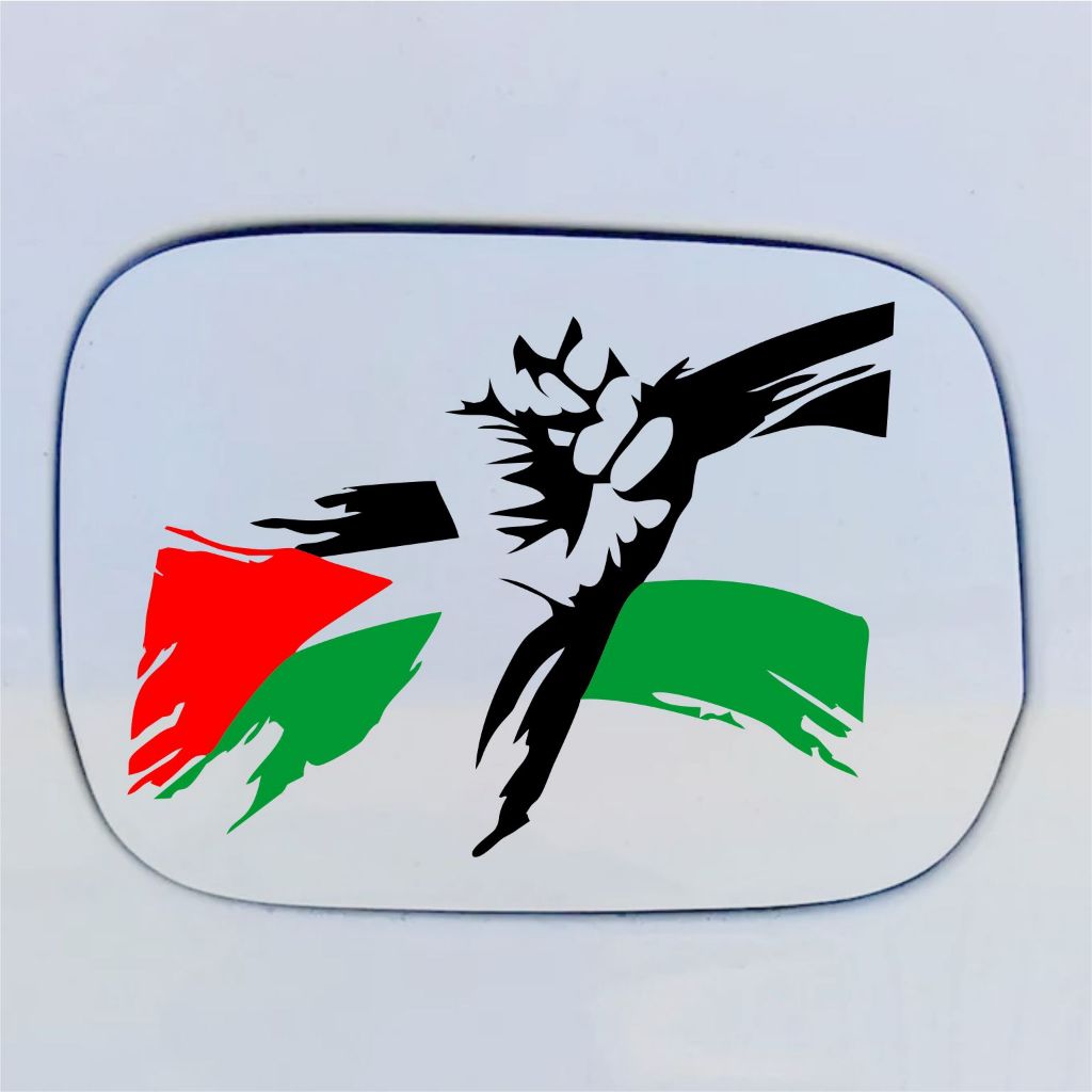 Jual stiker mobil stiker palestine cutting sticker save free palestine ...