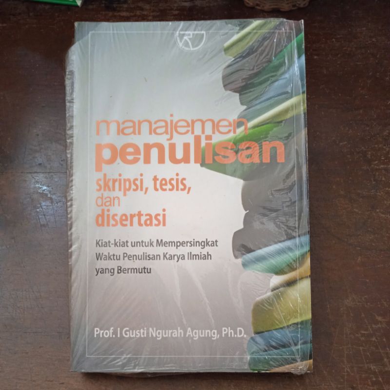 Jual Buku Original Manajemen Penulisan Skripsi Tesis Dan Disertasi