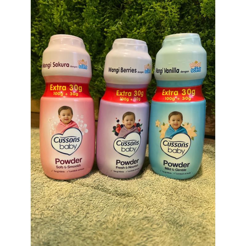 Jual CUSSONS BABY POWDER UKURAN 100+30gr | Shopee Indonesia