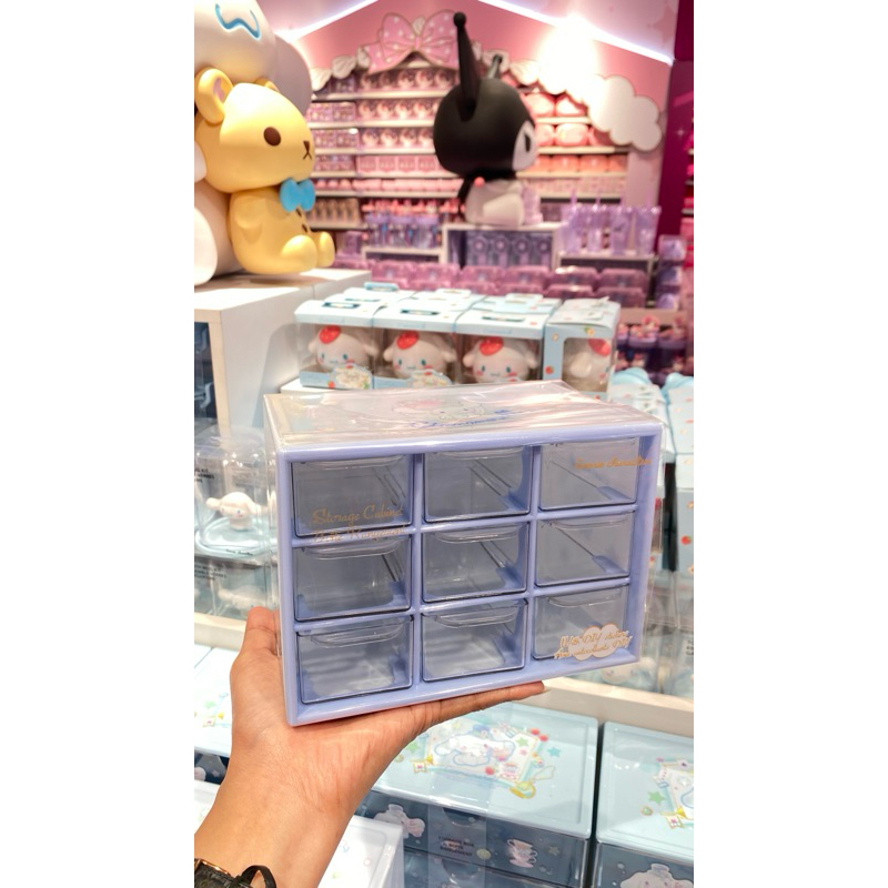 Jual Miniso x Sanrio | Storage Cabinet | Storage Box | Mini fan/kipas ...