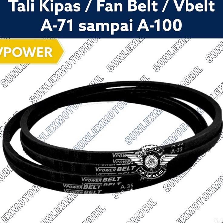 Jual Buruan Beli TALI KIPAS FAN BELT VBELT VPOWER A71 A72 A73 A74 A75 ...