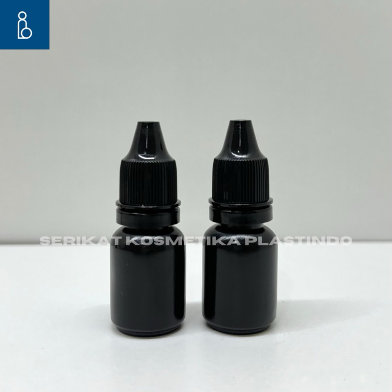 Jual BOTOL TETES 10 ML HITAM SEGEL HDPE 10ML MATA BLACK PREMIUM ...
