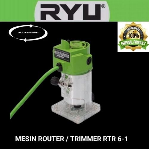 Jual Ryu by tekiro mesin trimmer / router RTR 6-1 (100% original ...