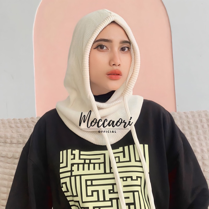 Jual GINO BALACLAVA PREMIUM TEBAL HOODIE KUPLUK NO HIJAB BAHAN VELVET ...