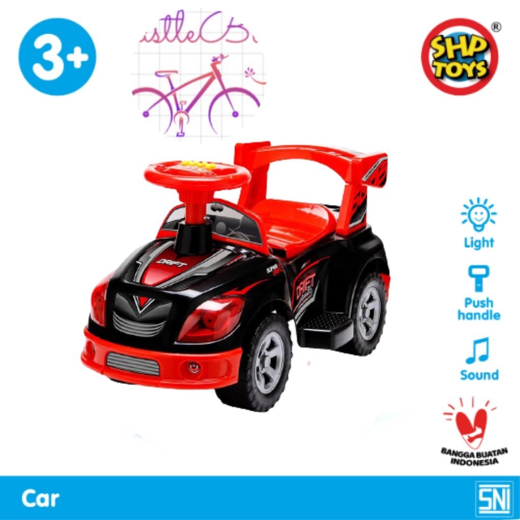 Jual SHP SD606 Mobil Duduk Mobil Gowel Anak Mobil Duduk Dorong | Shopee ...