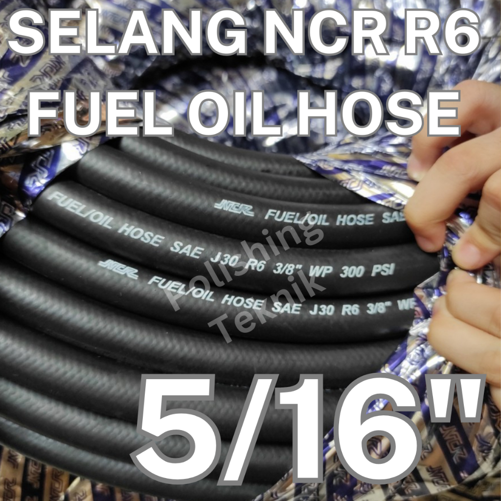 Jual Selang NCR R6 Fuel Oil Hose 5/16
