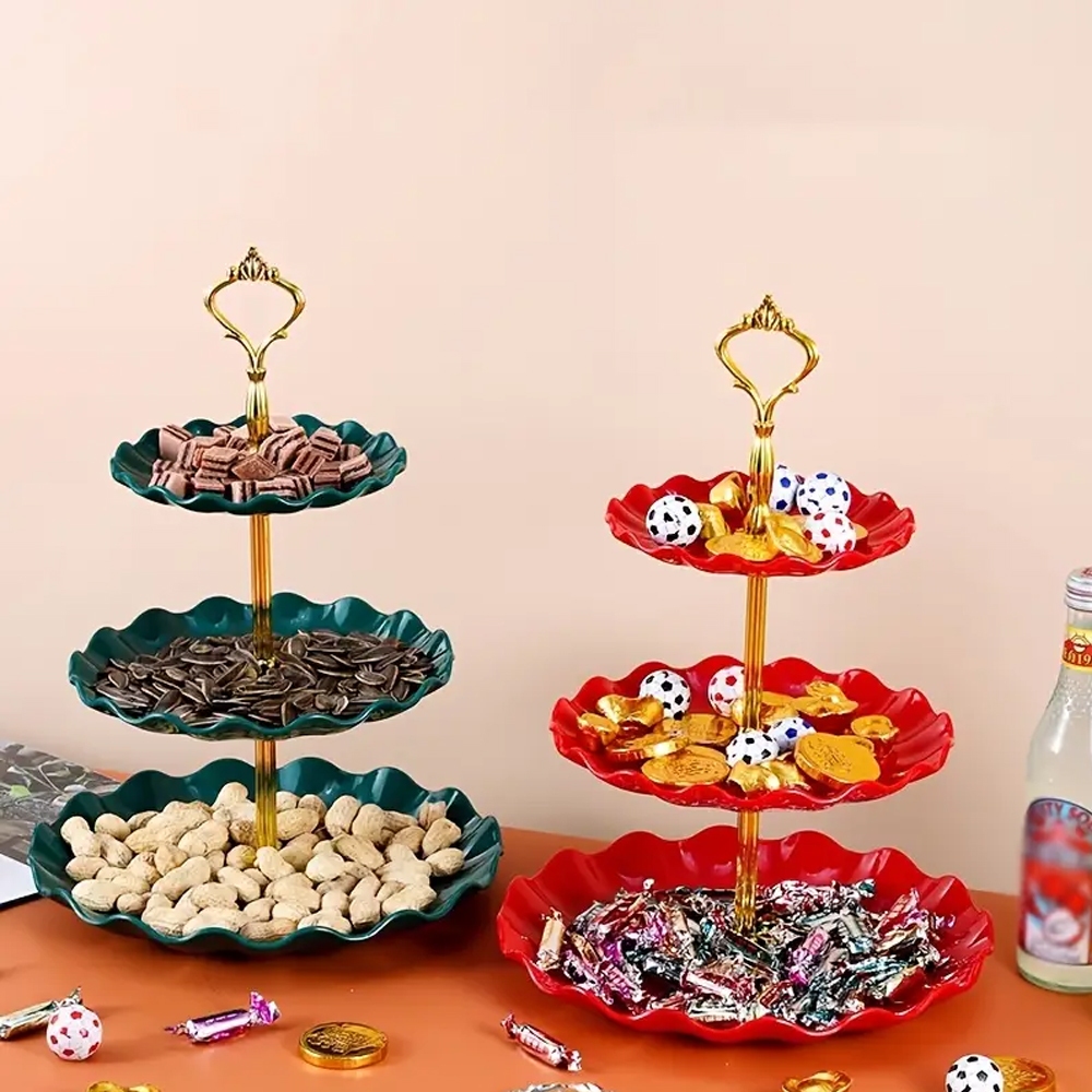 Jual Rak Kue Susun 3 Tingkat Detachable Plate Cake Stand Display/Rak ...