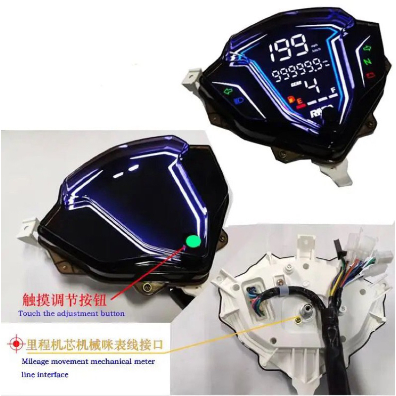 Jual Speedometer digital Jupiter Z1 Spidometer Digital Yamaha Jupiter Z1 PNP Shopee Indonesia