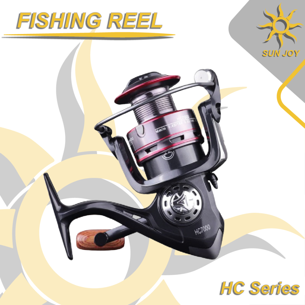 Jual REEL PANCING HC500 HC7000 8KG DRAG GEAR/RATIO 5.21/12 BALL