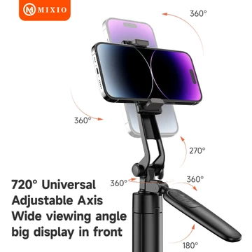 MIXIO A91L 190CM Tripod Tongsis Bluetooth Remote Multifungsi Selfie Stick
