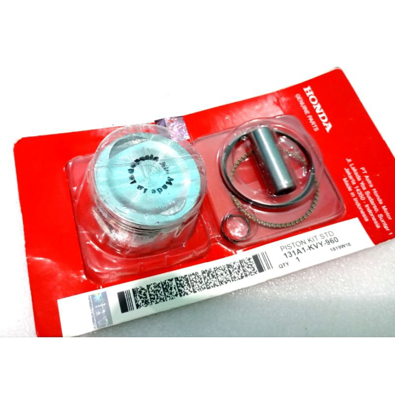 Jual Piston Kit Seher Ring Pen Beat Scoopy Spacy Karbu & Vario 110 Fi