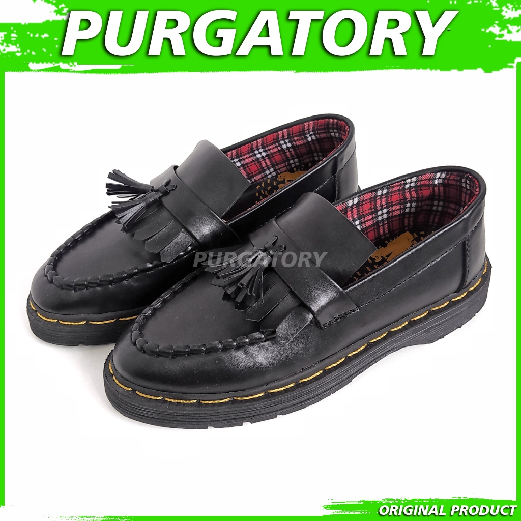 Jual PURGATORY Altro - Sepatu Docmart Loafers Pria Kulit Formal Kerja ...