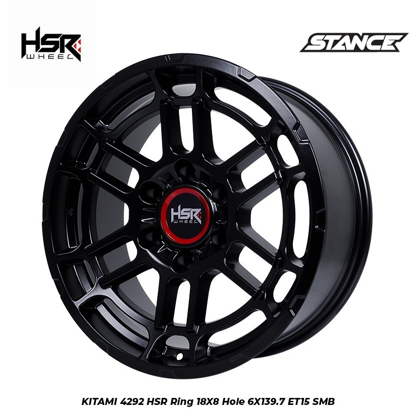 Jual VELG HSR R18 YANG COCOK UNTUK MOBIL PAJERO, FORTUNER, MUU-X DLL ...