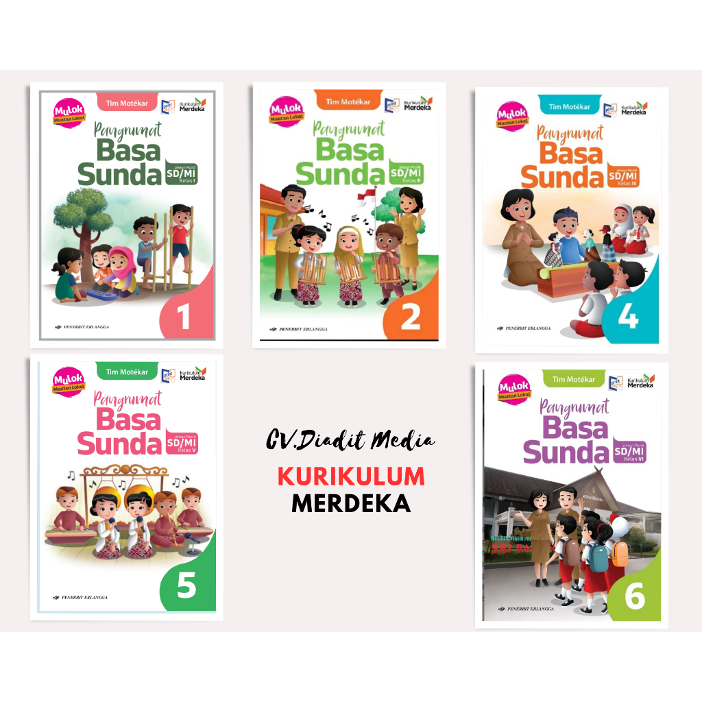 Jual BUKU MULOK: PANGRUMAT BASA SUNDA KELAS 1/2/4/5/6 SD/MI KURIKULUM ...