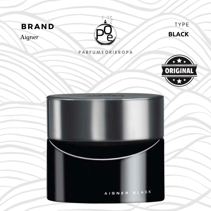 Parfum Pria Aigner Black Men 125ml non box Original Full size parfume tahan  lama minyak wangi aroma Aromatic Woody citrus segar leather farfum impor