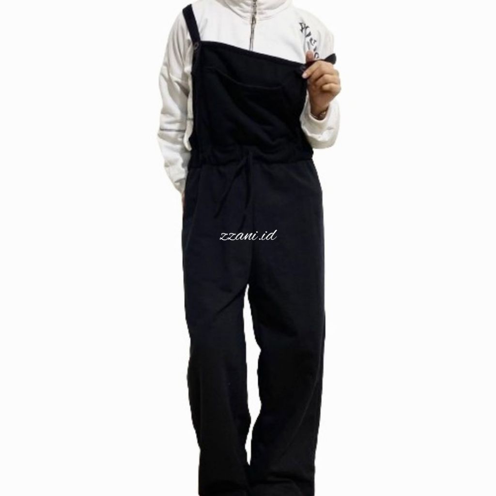 VOIRY OVER ALL-A BLACK VOIRY - sunday pants (black) | Pay ID