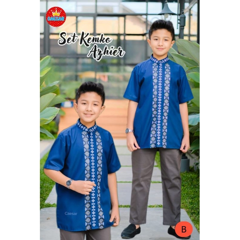 Jual SETELAN KEMKO AZHIER SET KOKO KEMKO AZHIIER BY CAESAR | Shopee ...