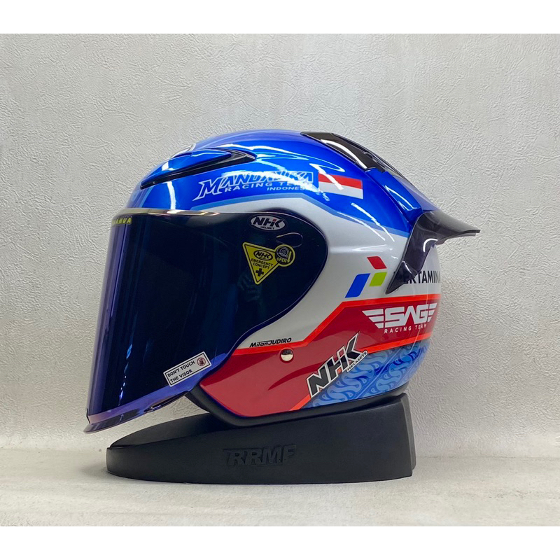 Jual NHK R6 Blue - Spesial Edition Mandalika II Paket Ganteng - Visor ...