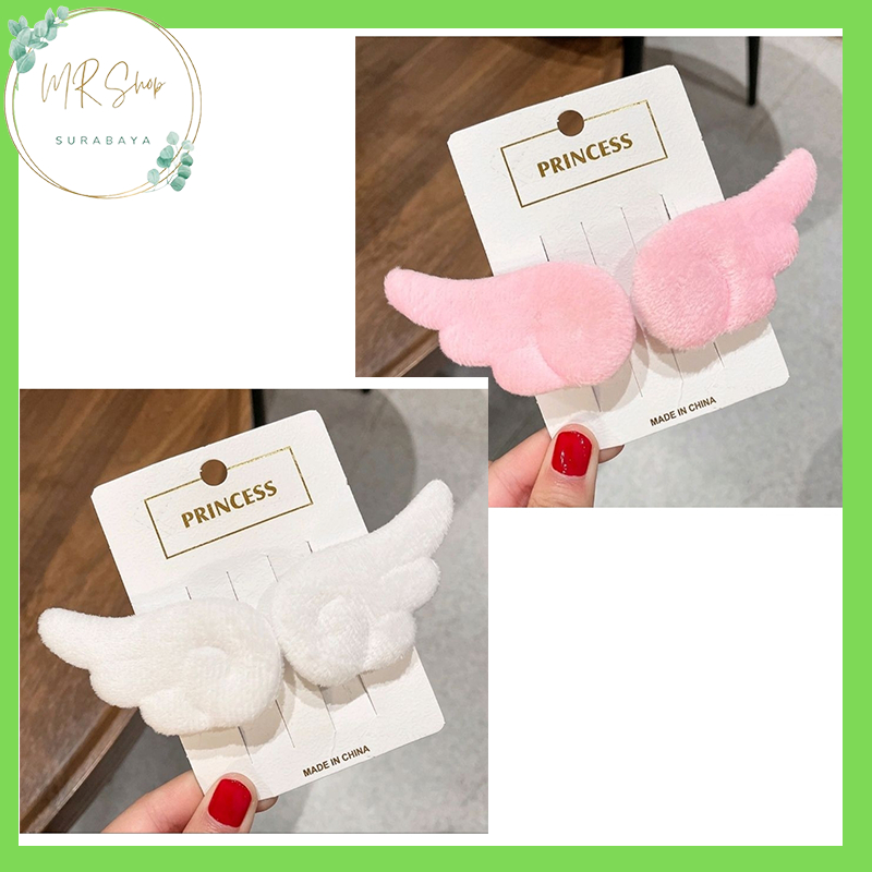 Jual Jepit Aksesoris Rambut Anak Model Sayap Angel ( Harga 1 pasang
