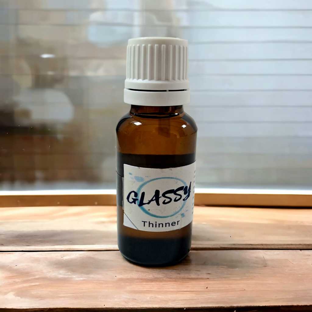 Jual Pengencer Cat Kaca Transparan Glass Paint Thinner 20ml SFO