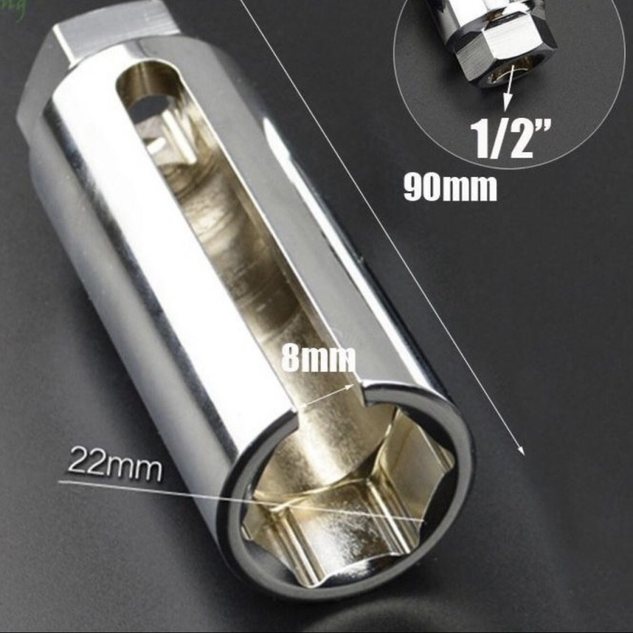 Jual SST Kunci Sok Sensor Oksigen O2 Ukuran 22mm Panjang 90mm | Shopee ...