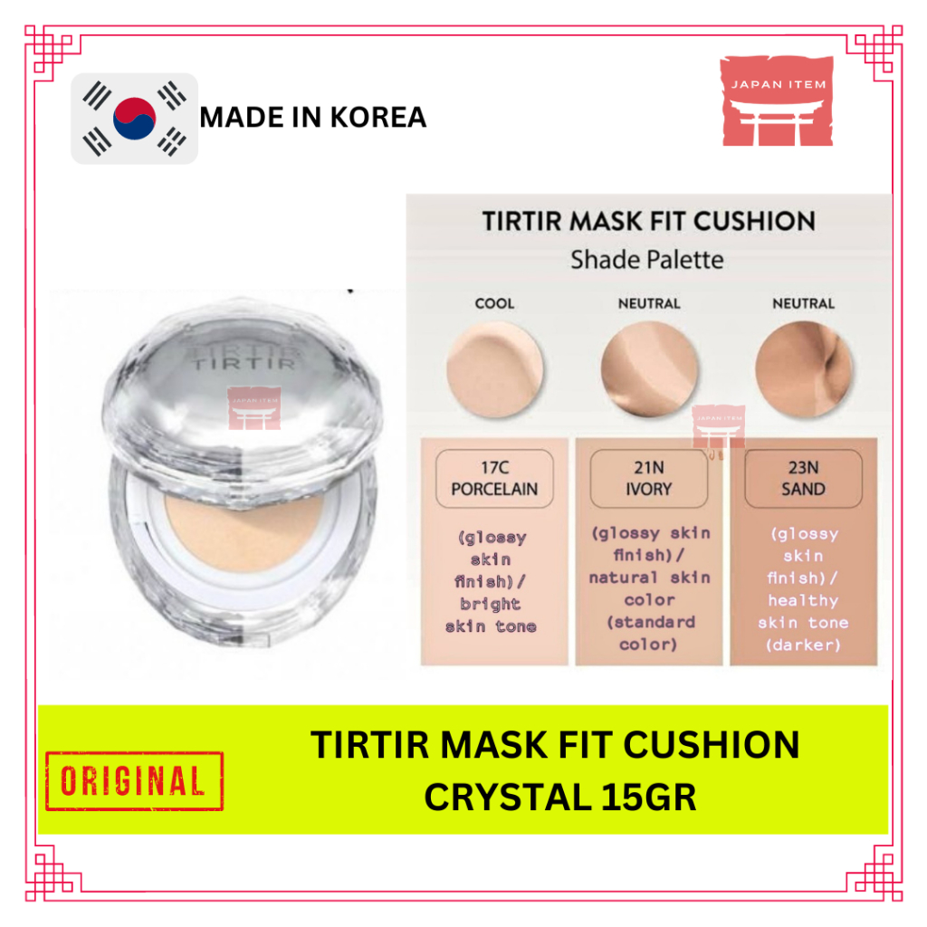 Tirtir Mask Fit Crystal Mesh Cushion 15gr