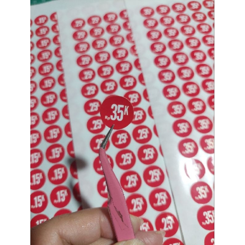 Jual STIKER NOMINAL RP BISA REQUEST | Shopee Indonesia