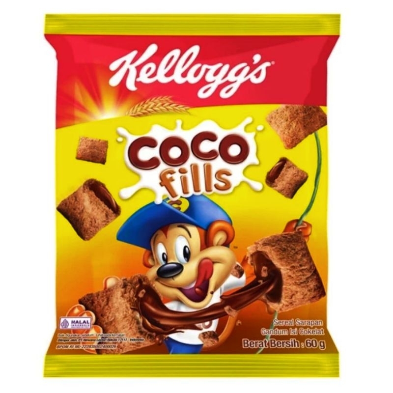 Jual kelloggs CHOCO FILLS 60 gram | Shopee Indonesia