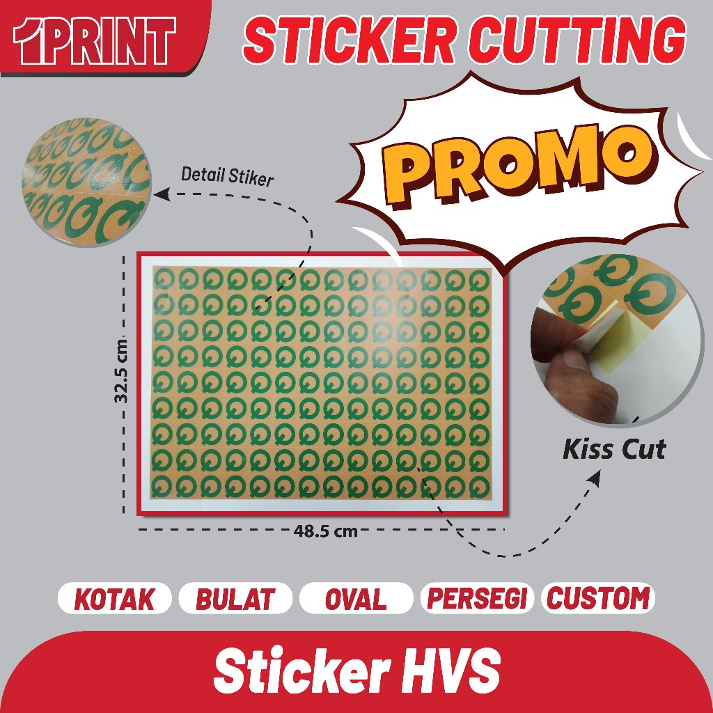 Jual PROMO TERMURAH Cetak Sticker Cromo Dan Stiker HVS A3+ | Print ...