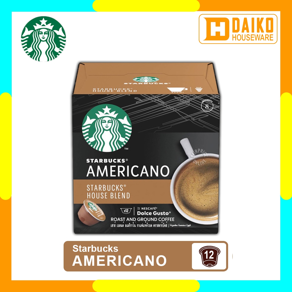 Jual Starbucks House Blend Americano Box Starbucks Americano Capsule