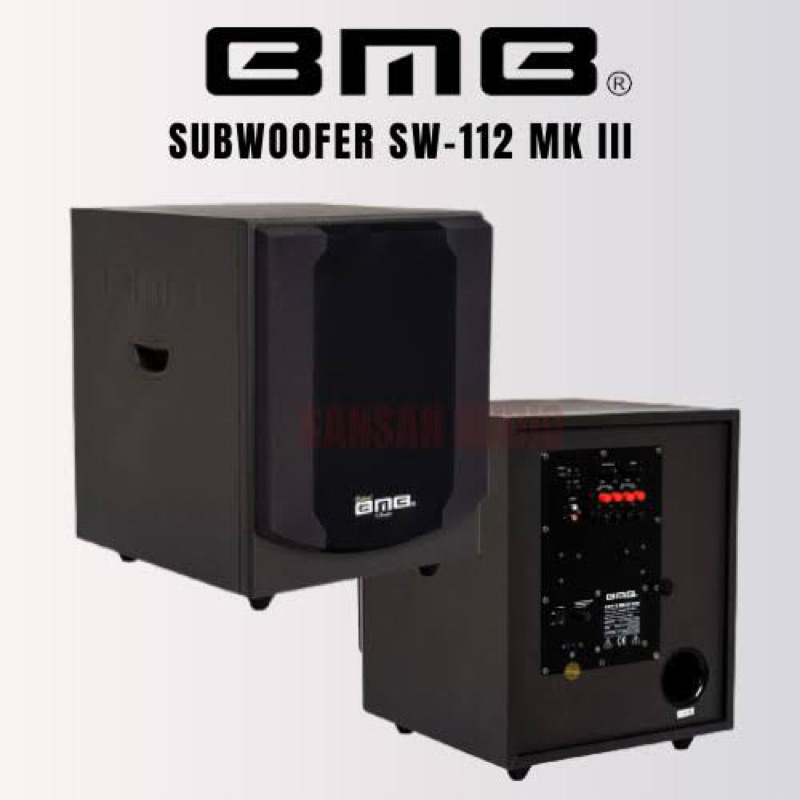 Jual Subwoofer Aktif BMB SW 112 MKIII SW112MKIII Original 12 Inch ...