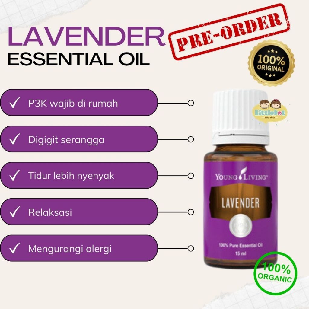 Jual (PO) Young Living Promo Feburari Lavender 15ml Shopee Indonesia