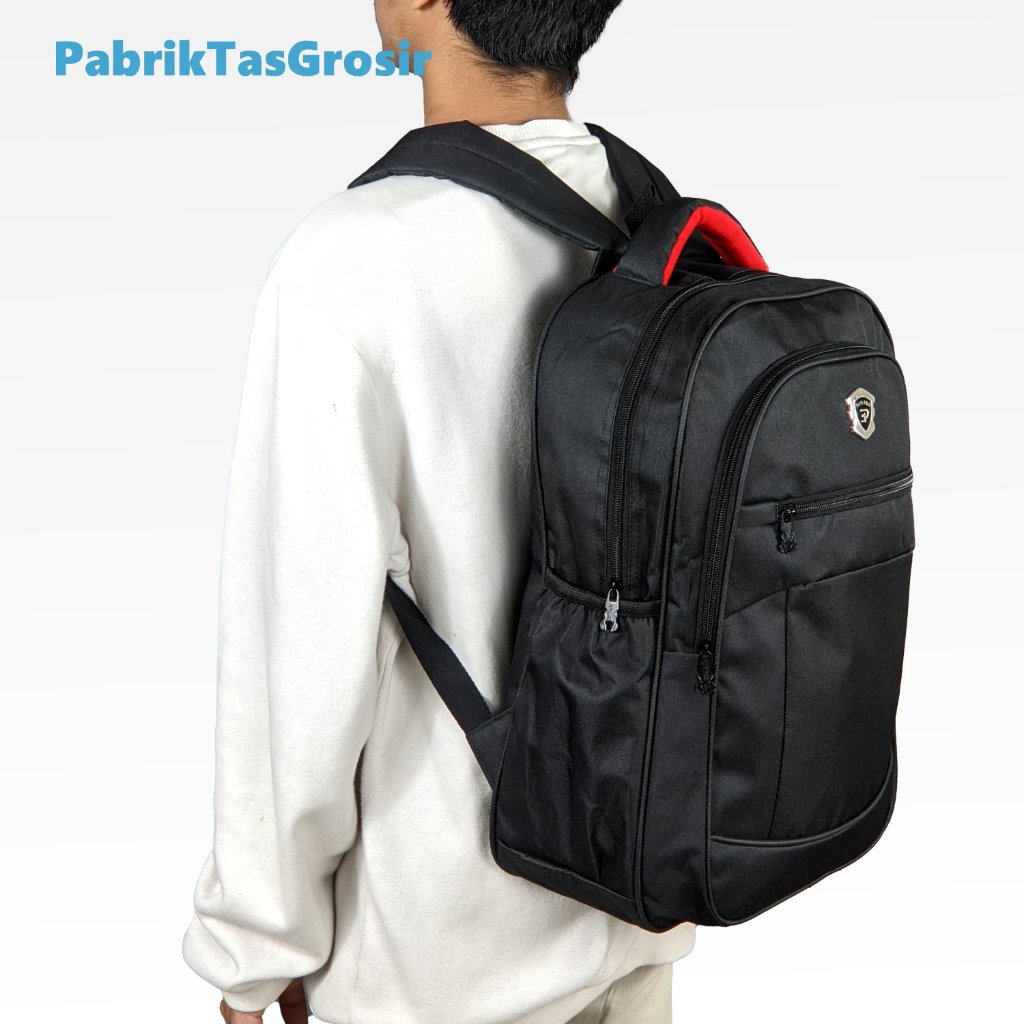 Jual Ransel Pria Elite Polo Resleting Atas Model Paket Pulpen 1 pack ...