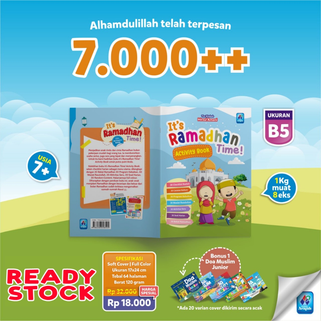 Jual Buku Aktivitas Ramadhan : It's Ramadhan Time | Pustaka Arafah ...